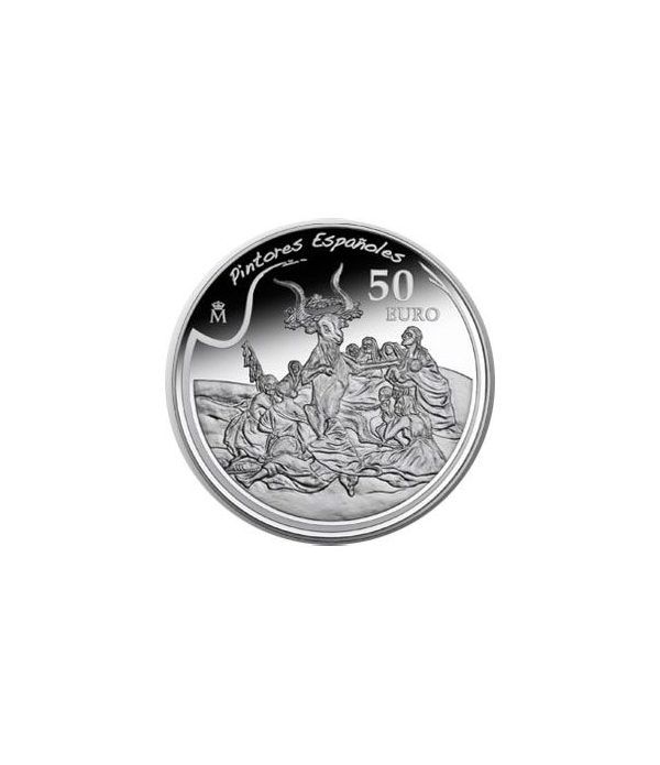 Moneda 2010 Goya "Un garrochista" 50 euros. Plata.  - 2