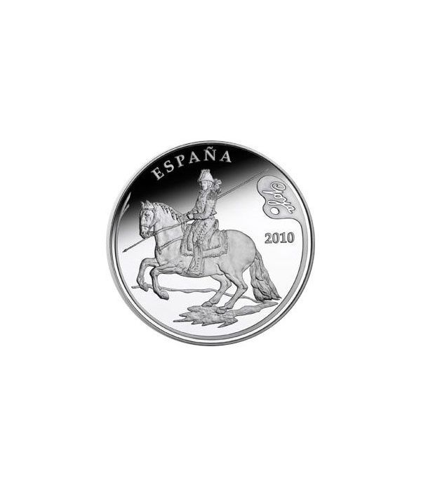 Moneda 2010 Goya "Un garrochista" 50 euros. Plata.  - 4
