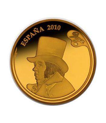 Moneda 2010 Goya "Volaverunt" 400 euros. Oro.