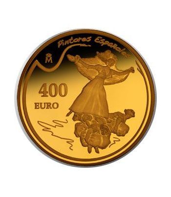 Moneda 2010 Goya "Volaverunt" 400 euros. Oro.