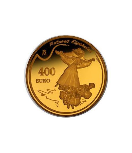 Moneda 2010 Goya "Volaverunt" 400 euros. Oro.