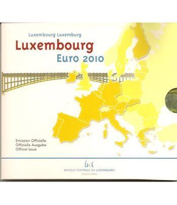 Cartera oficial euroset Luxemburgo 2010 (incluye 2€ conmemorat.)