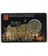 Cartera oficial euroset Vaticano 2010 (moneda 50cts.)