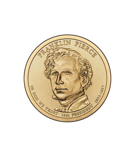 E.E.U.U. 1$ (2010) 14º Presidencial Franklin Pierce. Ceca D