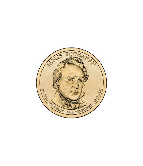 E.E.U.U. 1$ (2010) 15º Presidencial James Buchanan (2cecas)