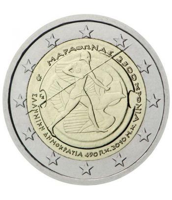 moneda conmemorativa 2 euros Grecia 2010.  - 2