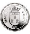 Moneda 2010 Capitales de provincia. Albacete. 5 euros. Plata