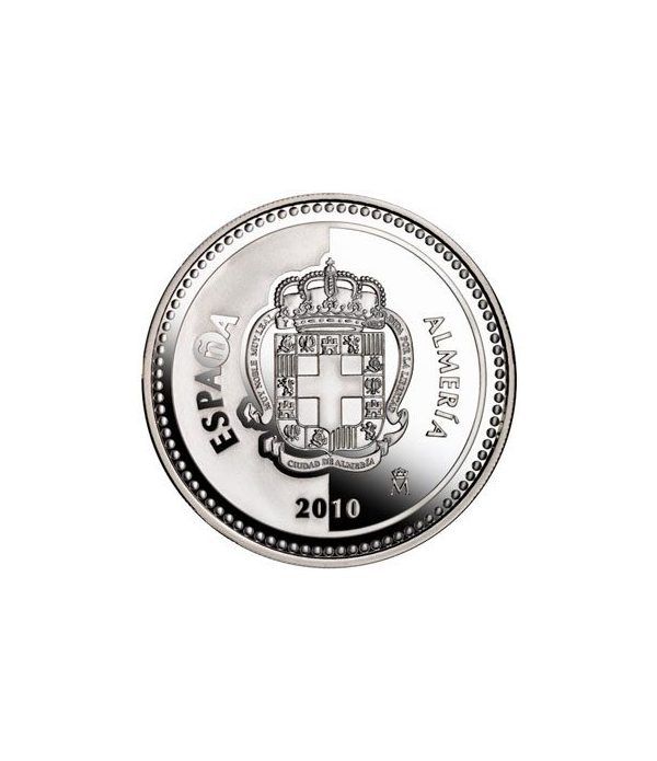 Moneda 2010 Capitales de provincia. Almeria. 5 euros. Plata  - 4