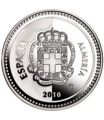 Moneda 2010 Capitales de provincia. Almeria. 5 euros. Plata