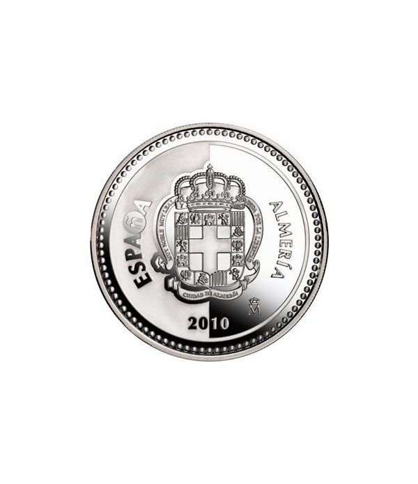 Moneda 2010 Capitales de provincia. Almeria. 5 euros. Plata