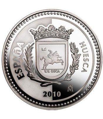 Moneda 2010 Capitales de provincia. Huesca. 5 euros. Plata