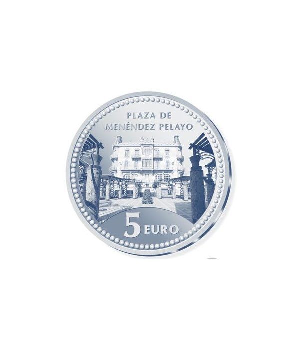 Moneda 2010 Capitales de provincia. Melilla. 5 euros. Plata  - 2