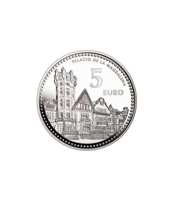 Moneda 2010 Capitales de provincia. Santander. 5 euros. Plata  - 2