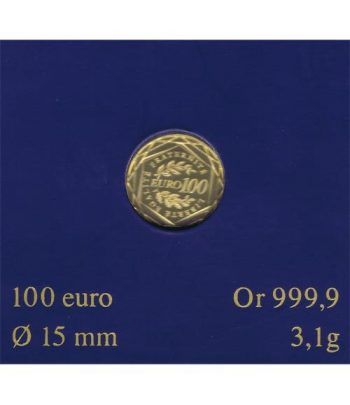 Francia 100 euros de oro año 2009