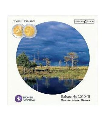 Cartera oficial euroset Finlandia 2010 2ª (incluye moneda 2€)  - 2