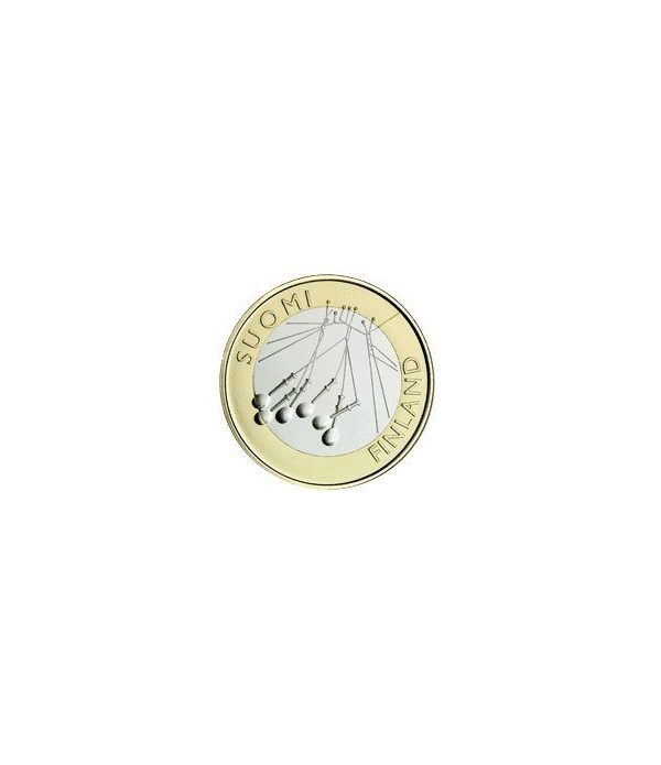 moneda Finlandia 5 Euros 2010 (2ª) Sakatunka.  - 2