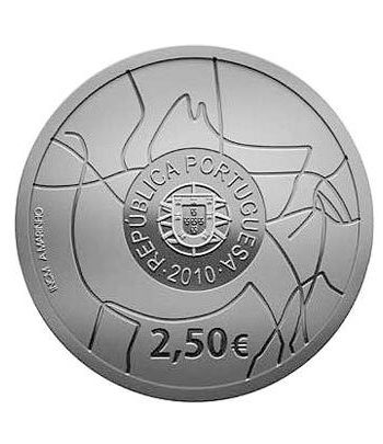 Portugal 2.5 Euros 2010 UNESCO. Valle del Coa. Cuproníquel  - 1