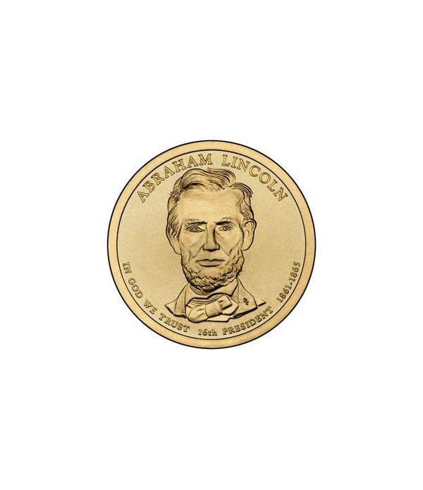 E.E.U.U. 1$ (2010) 16º Presidencial Abraham Lincoln (2cecas)  - 2
