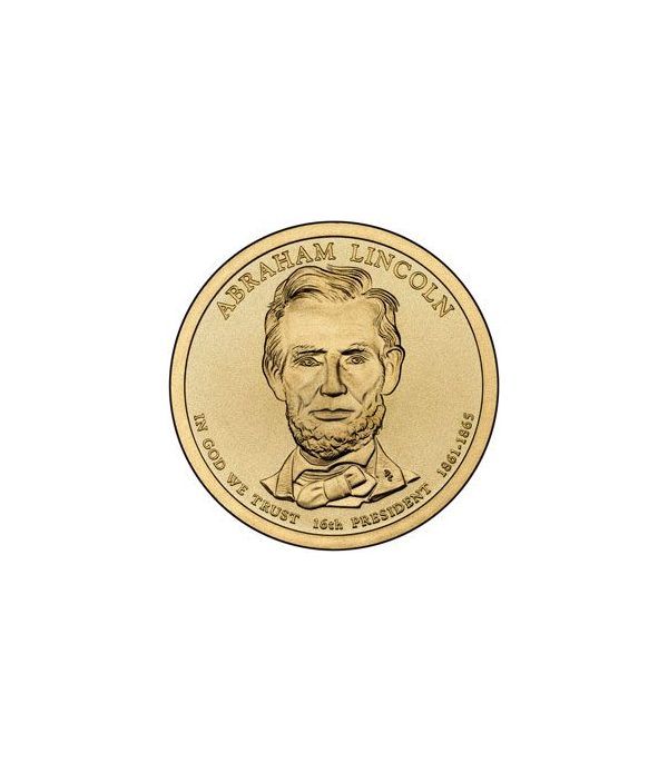 E.E.U.U. 1$ (2010) 16º Presidencial Abraham Lincoln (2cecas)