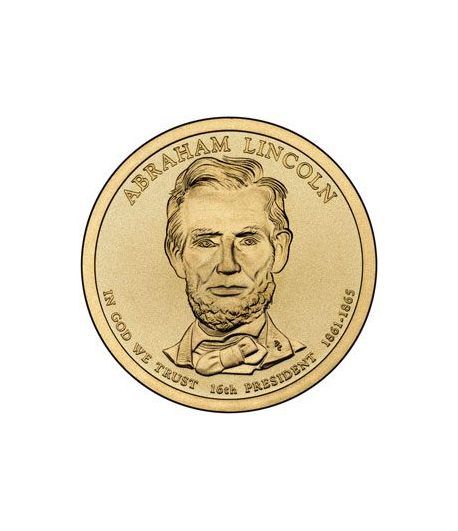 E.E.U.U. 1$ (2010) 16º Presidencial Abraham Lincoln (2cecas)