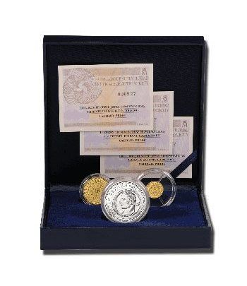 Monedas 2011 Joyas Numismaticas 3ª serie. Completa plata-Oro  - 1