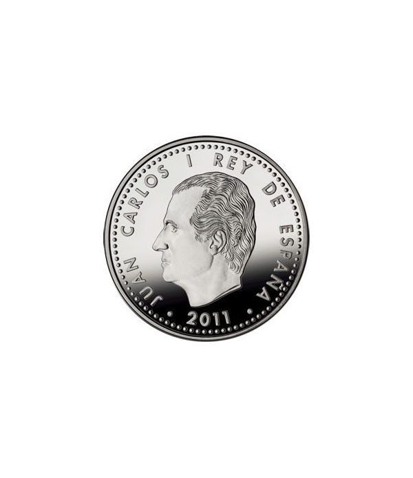 Moneda 2011 Exploradores Fco. de Orellana. 10 euros. Plata.  - 6