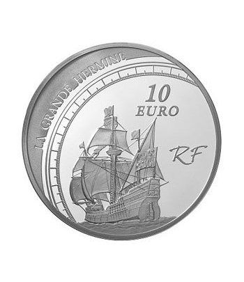 Francia 10 € 2011 Jacques Cartier. Barco