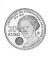 Moneda conmemorativa 20 euros 2011. Clara Campoamor. Plata.