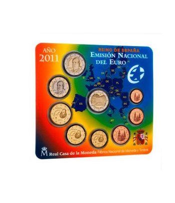 Cartera oficial euroset España 2011 + 2€ Alhambra Granada