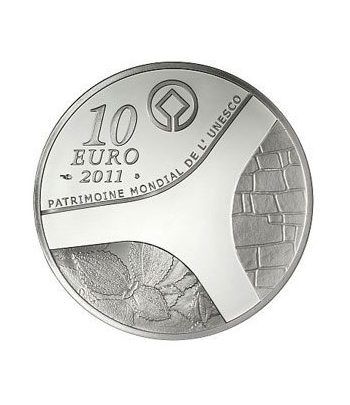 Francia 10 € 2011 Patrimonio Mundial. Palacio Versailles.  - 1