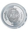 Moneda 2011 Capitales de provincia. Cádiz. 5 euros. Plata.