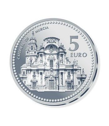 Moneda 2011 Capitales de provincia. Murcia. 5 euros. Plata.