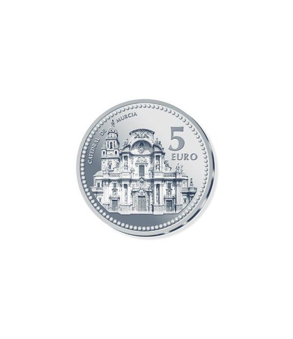 Moneda 2011 Capitales de provincia. Murcia. 5 euros. Plata.  - 2