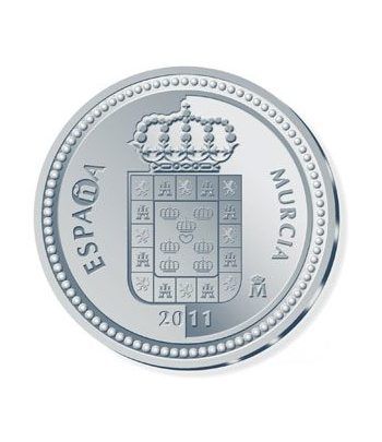 Moneda 2011 Capitales de provincia. Murcia. 5 euros. Plata.