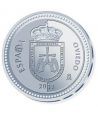 Moneda 2011 Capitales de provincia. Oviedo. 5 euros. Plata.