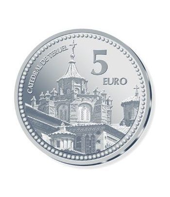 Moneda 2011 Capitales de provincia. Teruel. 5 euros. Plata