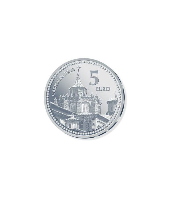 Moneda 2011 Capitales de provincia. Teruel. 5 euros. Plata  - 2