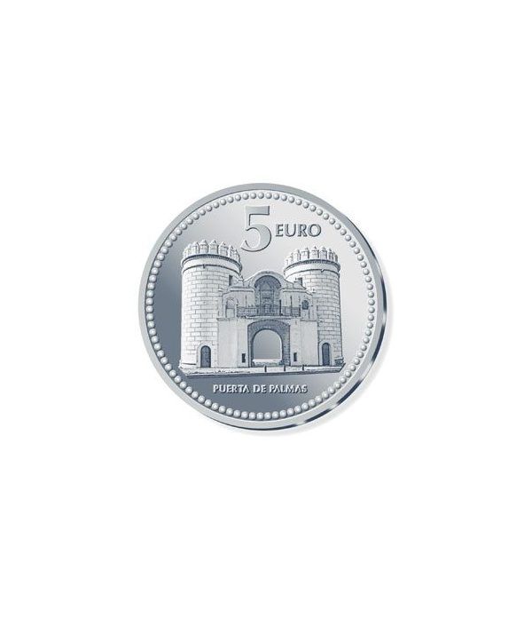Moneda 2011 Capitales de provincia. Badajoz. 5 euros. Plata.  - 2