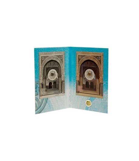 Cartera oficial euroset 2 Euros España 2011 Alhambra + Sellos