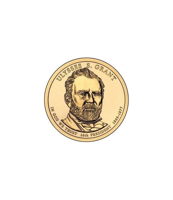 E.E.U.U. 1$ (2011) 18º Presidencial Ulysses S. Grant (2cecas)