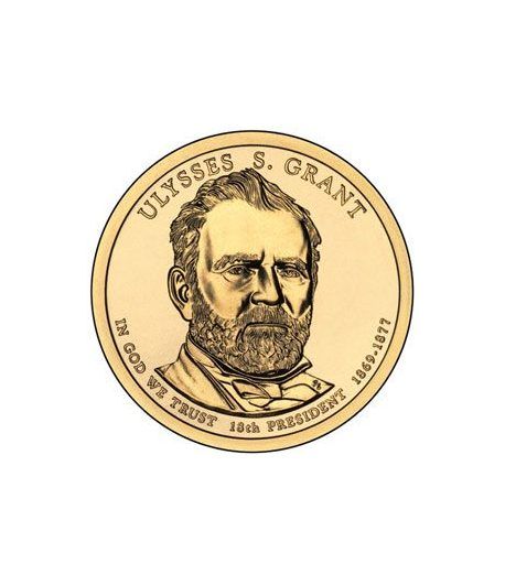 E.E.U.U. 1$ (2011) 18º Presidencial Ulysses S. Grant (2cecas)