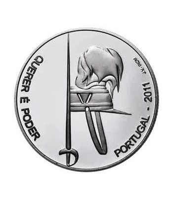 Portugal 2.5 Euros 2011 100 Aniversario Pupilos del ejército  - 1