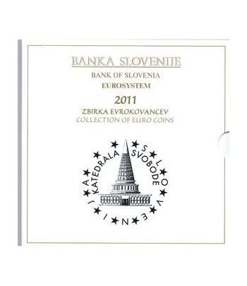 Cartera oficial euroset Eslovenia 2011 (incluye 2 y 3 euros)