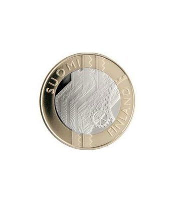 moneda Finlandia 5 Euros 2011 (5ª). Uusima.