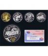Monedas 2004 Dalí. Completa. Oro y Plata.