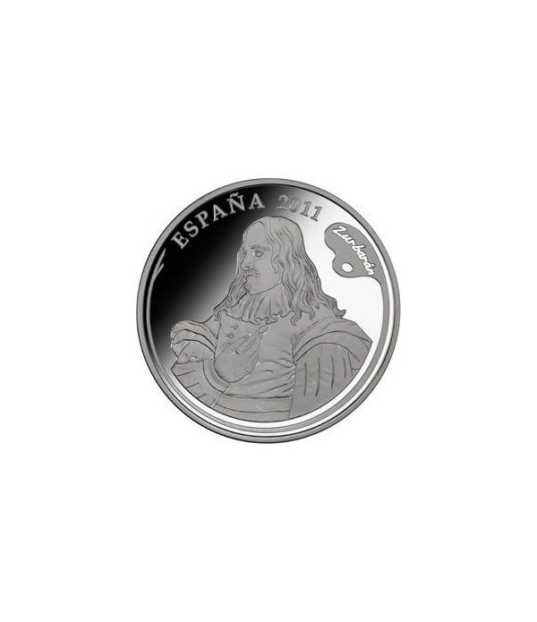Moneda 2011 Pintores Españoles. Zurbarán. 10 euros. Plata.  - 2