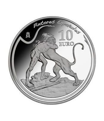 Moneda 2011 Pintores Españoles. Zurbarán. 10 euros. Plata.