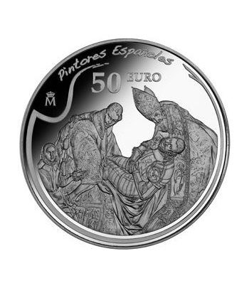 Monedas 2011 Pintores Españoles. Serie completa. Plata - oro.