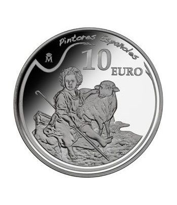 Monedas 2011 Pintores Españoles. Serie completa. Plata - oro.