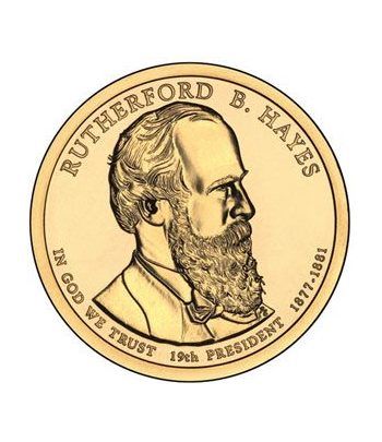 E.E.U.U. 1$ (2011) 19º Presidencial Rutherford B. Hayes (2cecas)  - 2